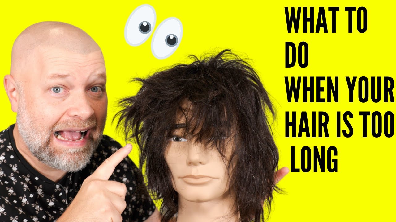 What to do When your Hair is Too Long TheSalonGuy YouTube