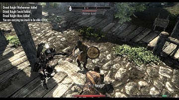 Skyrim Dread Knight weapons mod (The Elder Scrolls V Skyrim)
