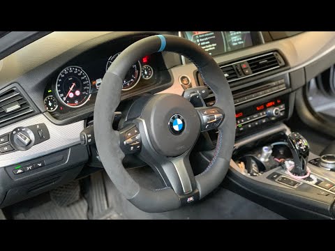 Marx Performance - Retrofit 6WB BMW F11 + Steering Wheel - Nachrüstung von  Lenkrad und Tacho - YouTube