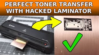 PCB Toner Transfer With Consistent Results | PCB from PCBWAY.com
