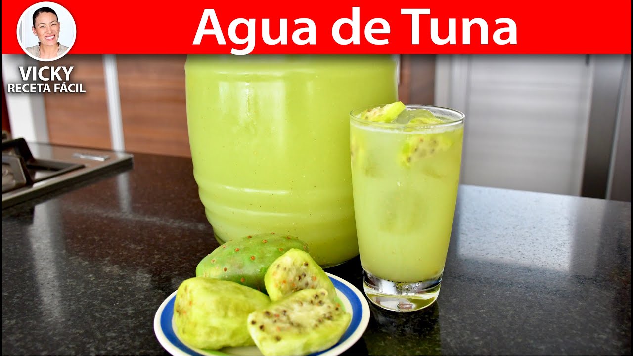AGUA DE TUNA | Vicky Receta Facil