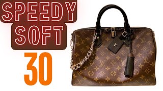 LOUIS VUITTON SPEEDY SOFT 30 DARK screenshot 1