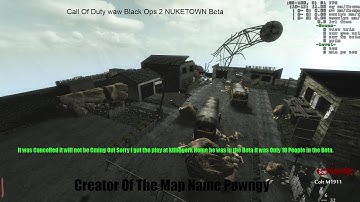 call all of duty waw black ops 2 nuketown beta solo gameplay by killingerk