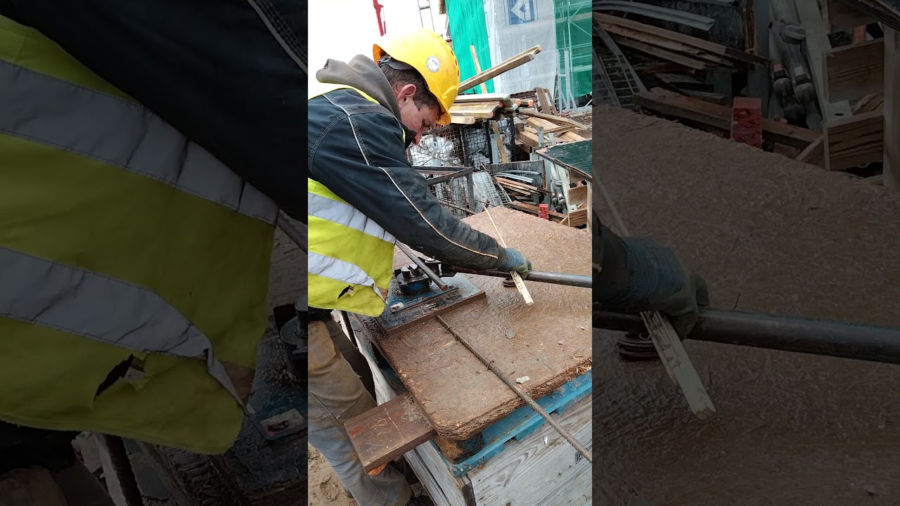 Gięcia zbrojenia fi 20 domowym sposobem