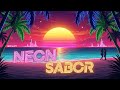 NEON SABOR 🔥 - Latin Electro Pop x Reggaeton Fusion | Retro Beach Party Vibes