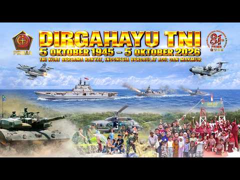 Live - Upacara HUT ke-81 TNI