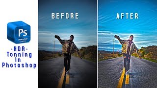 HDR- Toning In Photoshop Tutorial : Photoshoptutvid