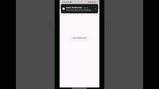 Flutter local Notification #dart #flutter #coding #appdevelopment #programming