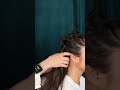 ASMR Perfectionist Hair Styling: Bubble Braid, Brushing #asmr #hairstyling #asmrhair  #bubblebraid