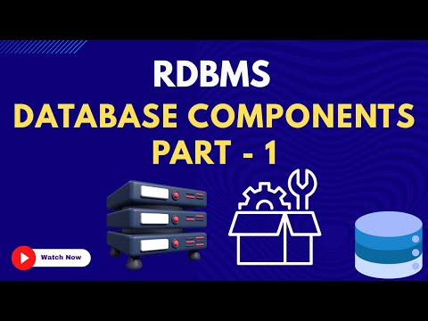 8. Database Components | Learn RDBMS Tutorial