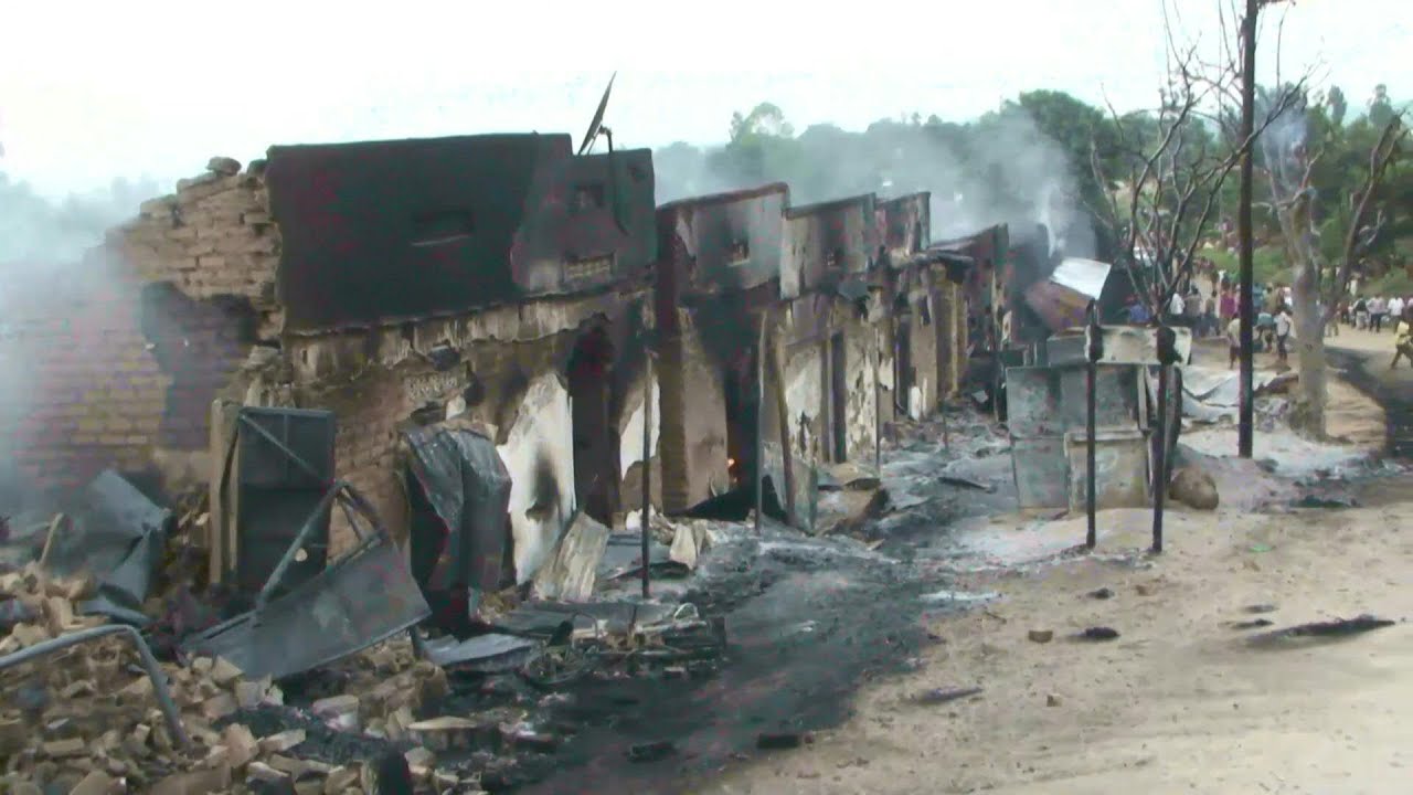 Firefighters extinguish flames after Uganda fuel truck blast AFP