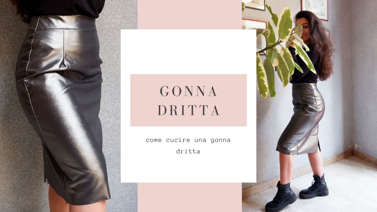 Cucire una gonna dritta | Elisa Sorrentino