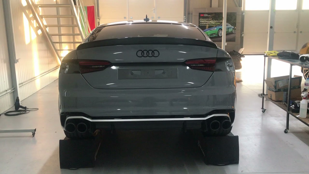 Audi A4 2020 PANTERA'S BOX Sound System Pandora Sound Exhaust System V8 Sound