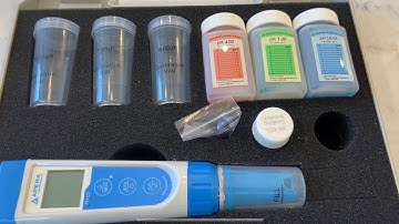 How to recalibrate Apera pH pens (PH60)