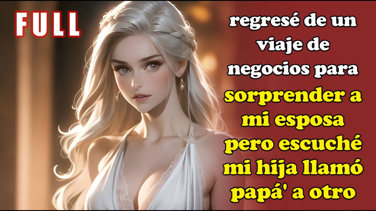 regresé de un viaje de negocios para sorprender a mi esposa,pero escuché mi hija llamó 'papá' a otro