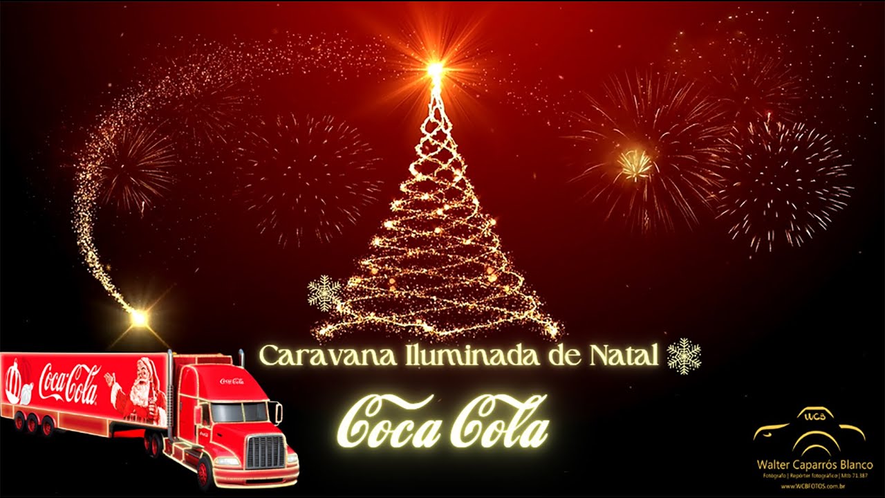 Caravana Iluminada de Natal da Coca-Cola em São Carlos 2024