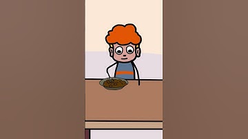 When you are eating soft food and this happens! 🤣🤣 (Animation 4k memes) #shorts #animation