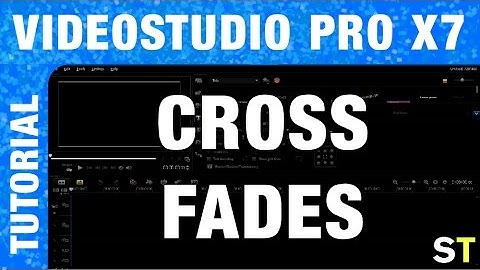 How to Apply a Cross Fade to Text in Corel VideoStudio Pro X7