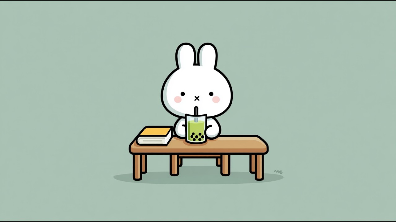 lofi matcha🍵 | with Miffy 🐰