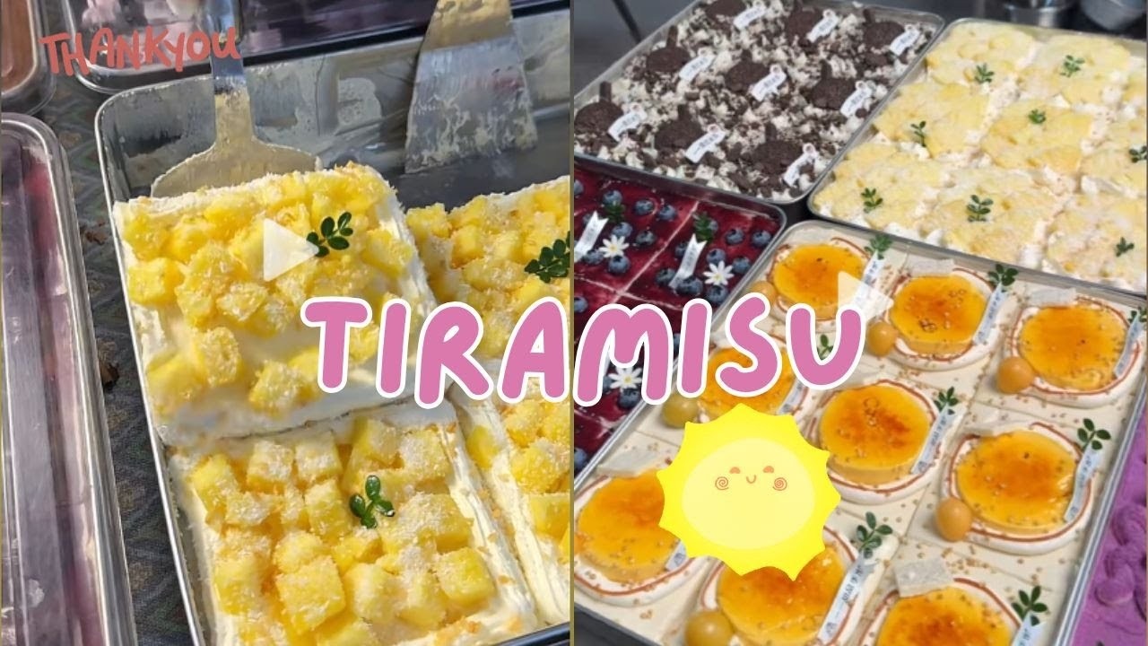 🔴Live🔴Decorating  Delicious Tiramisu - 03092026 - China Street Food #chinafood #cake  #tiramisu