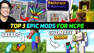 Top 3 Epic Mods For Minecraft Pocket Edition Epic Addons For Mcpe