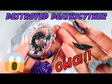 [Destroyed Deathscyther] <strong>Dark</strong> Deathscyther <strong>VS</strong> Burst Bladersㅣ다크 데스사이저 <strong>vs</strong> 버스트 시리즈 블레이더들 [안녕 데스사이저..ㅠ]