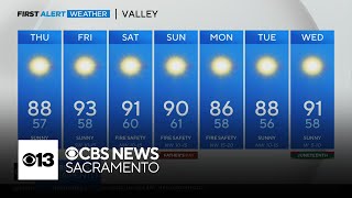 Thursday afternoon weather forecast - June 13, 2024
