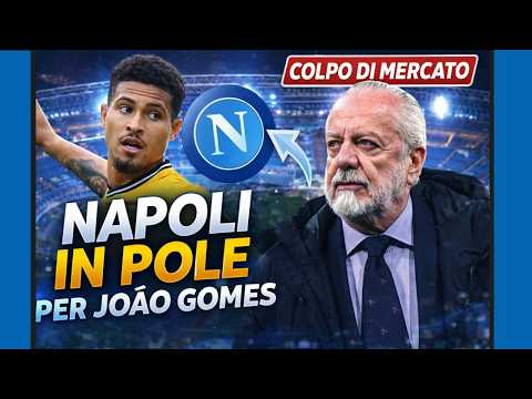 Video NAPOLI SCATENATO! De Laurentiis pronto al colpo João Gomes sempre più vicino!