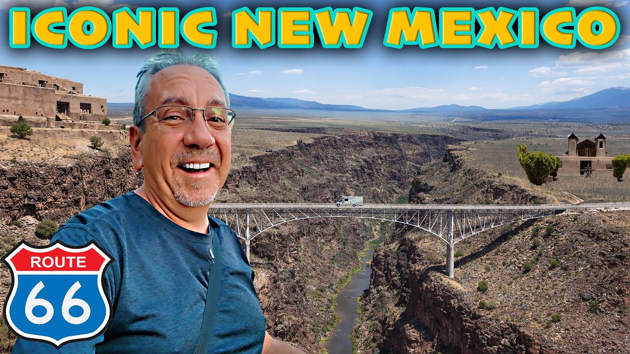Route 66 New Mexico: Santa Fe to Taos | Chimayó, Taos Pueblo, Rio Grande Gorge & Earthships