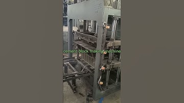 used QT4-15A Full automatic concrete block making machinery