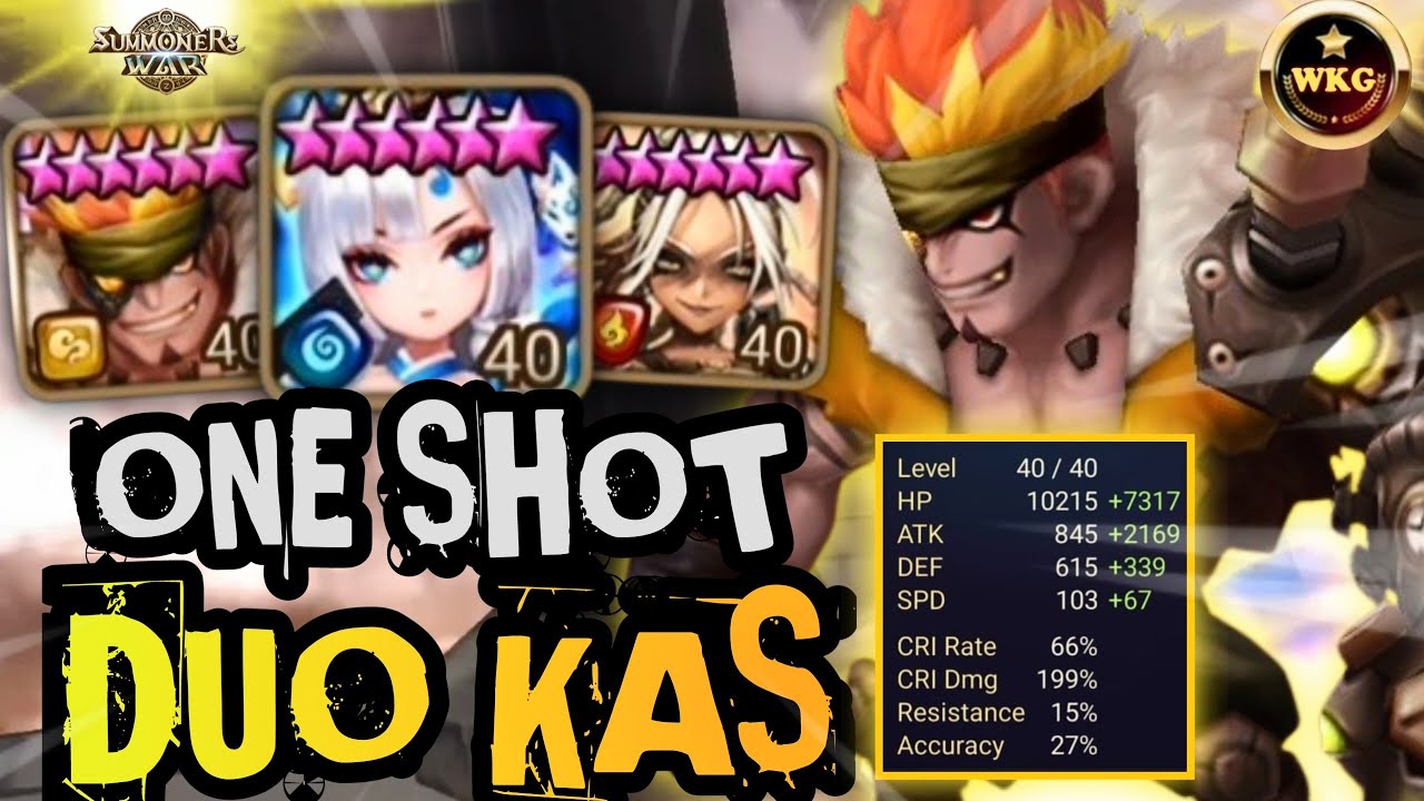 HIGH DAMAGE NEMESIS RUNE ON KASHMIR and KASSANDRA IN RTA SUMMONERS WAR