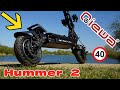 QIEWA Q-Hummer 2 Electric Scooter Ride and Review 2400W