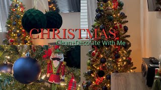 2022 CHRISTMAS CLEAN + DECORATE WITH ME || CHRISTMAS DECORATIONS 2022 || CHRISTMAS DECORATING IDEAS