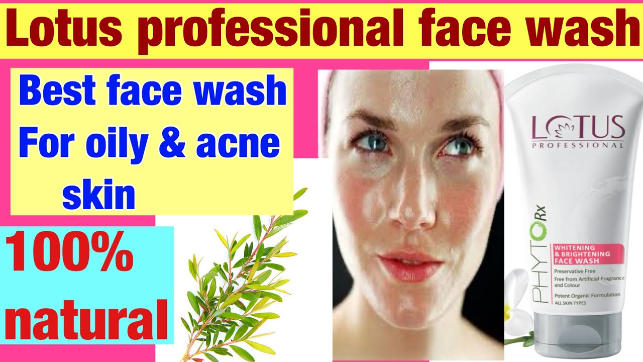 Best face wash for oily and acne skin ( lotus professional face wash )🌸