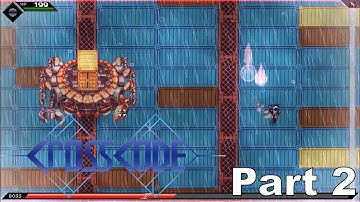 CrossCode (early access) Lets play Part 2 "Giant Crab!"