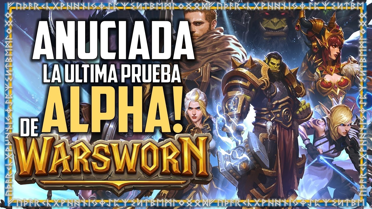 SE ANUNCIA LA ULTIMA PRUEBA ALPHA DE WARSWORN! | EL MOBA DE WORLD OF ...