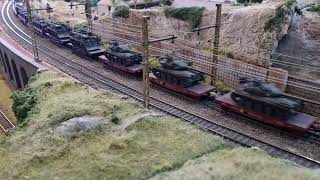Train Militaire REE - échelle HO (1/87)