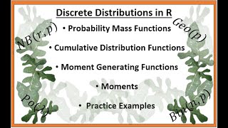Discrete Distributions in R