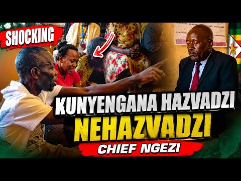 😱 Hazvadzi dzakanyengana! Makunakuna azunza dare raChief Ngezi. 