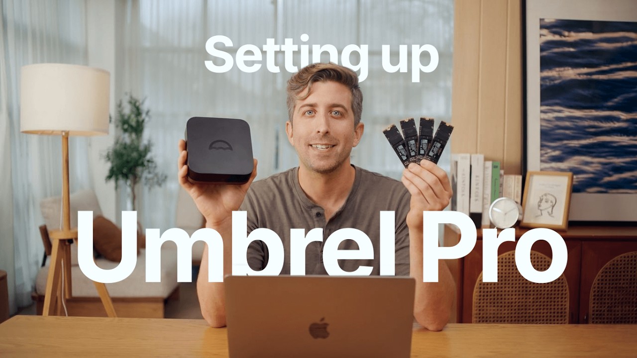 Umbrel Pro: SSD Install & Setup | Umbrel