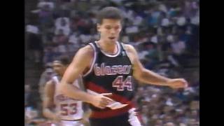 Drazen Petrovic Makes a Splash in Game 2 of the 1990 NBA Finals screenshot 1
