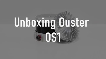 Ouster OS1 Lidar Unboxing