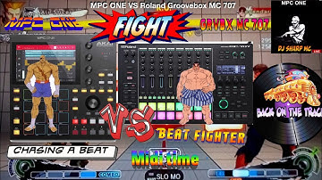 AKAI MPC ONE - #182  MPC One VS Roland GRVBX mc707 Chasing a beat, #MPC, #MPC_ONE, #DJ_SharpMC_LIVE