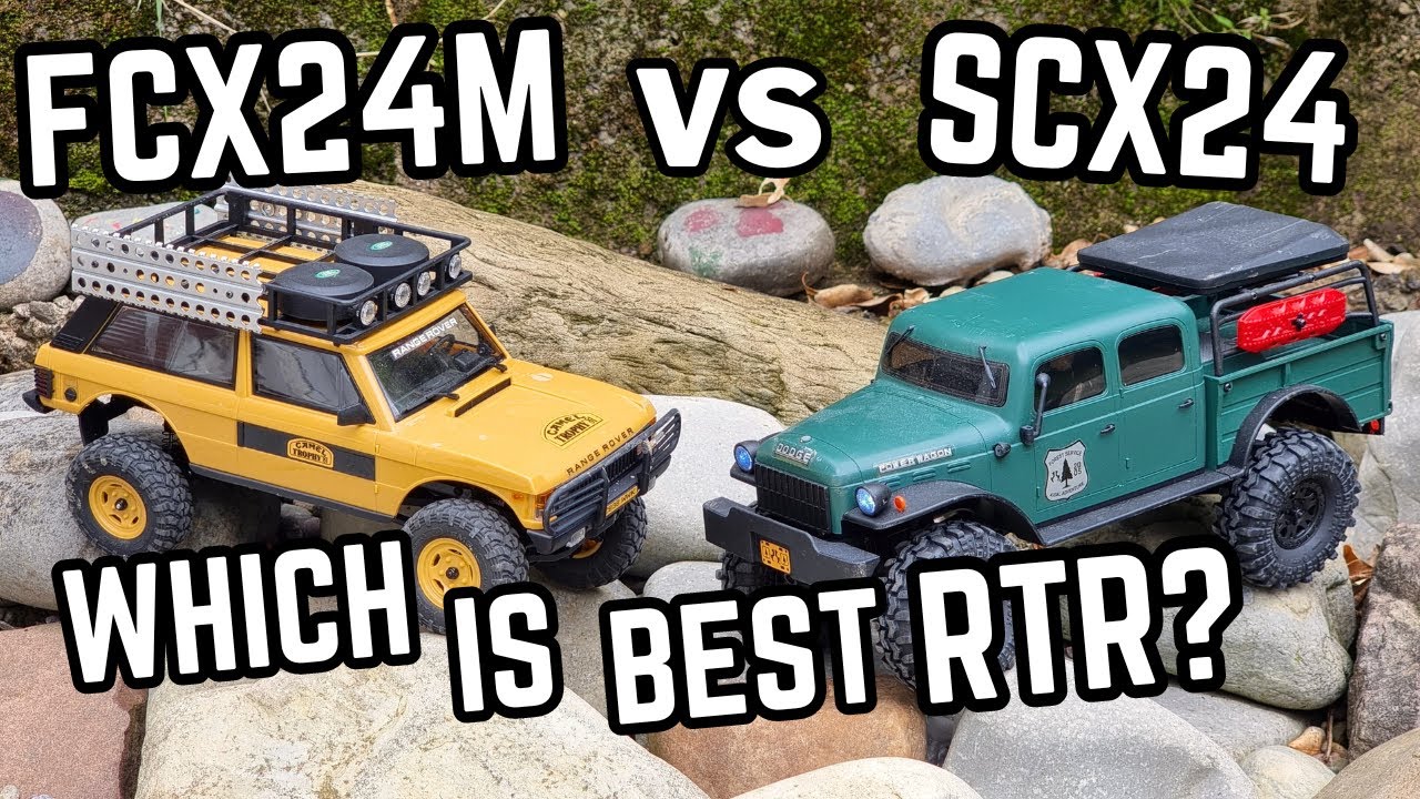 Which One Should YOU Buy? - FMS FCX24M vs Axial SCX24 Detailed Comparison