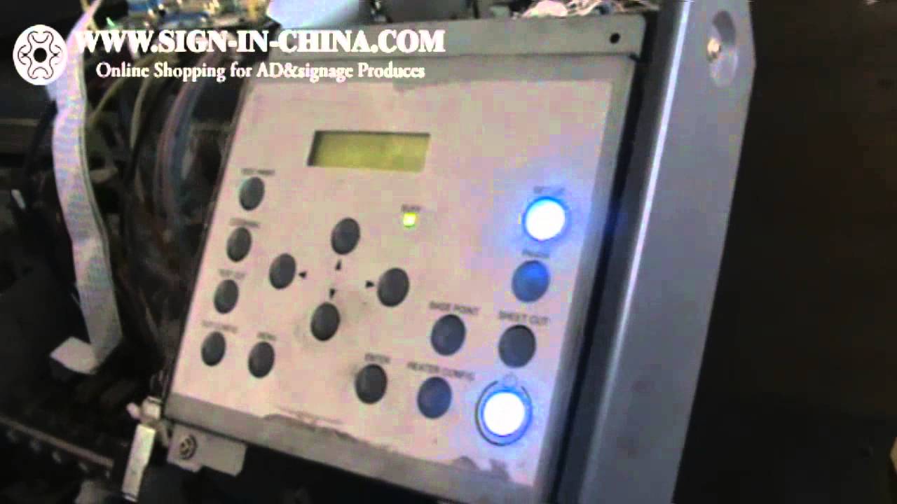 Roland XJXC 640 Head Board For 6 Heads Test Video - YouTube