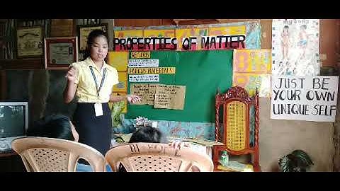 Materials that absorb water, float, sink and undergo decay/ TEACHING DEMONSTRATION