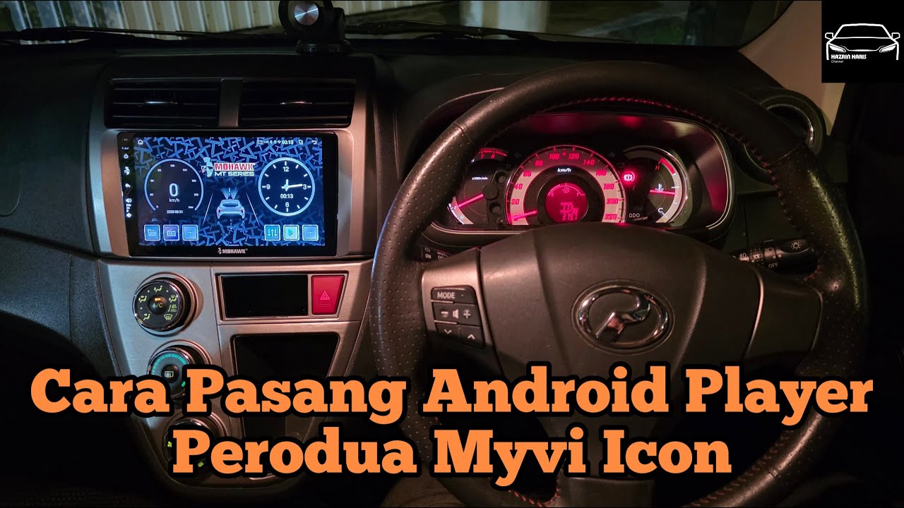 Cara Pasang Android Player | Perodua Myvi - YouTube