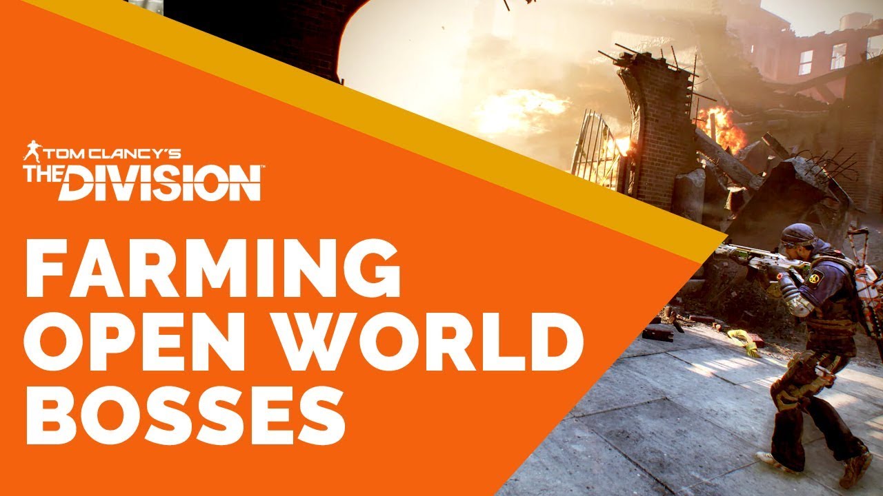 The Division 1.7 Farming Open World Bosses for GE Credits