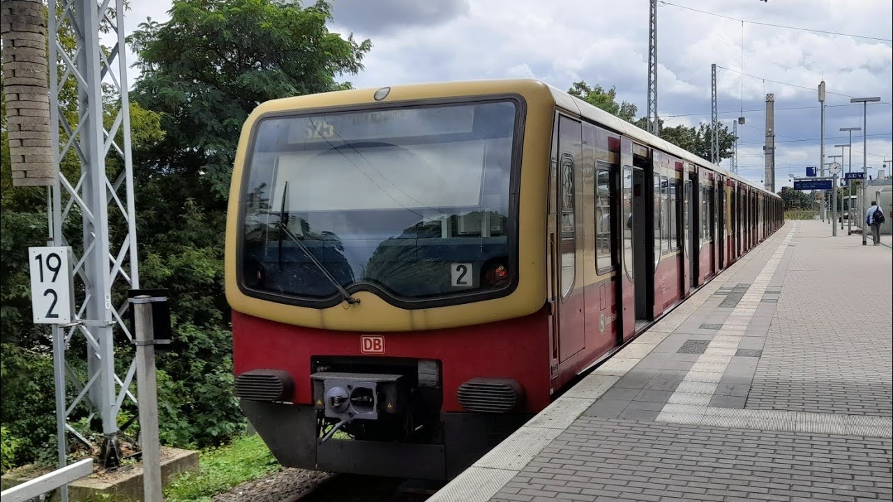 S-Bahn Berlin Mitfahrt von Teltow Stadt bis Hennigsdorf in der BR 481 auf der S25 Komplette Linie