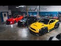 Clinched Widebody Mustangs Getting Built SEMA 2017 @ PAZI Performance | CLINCHED Mustang Widebody